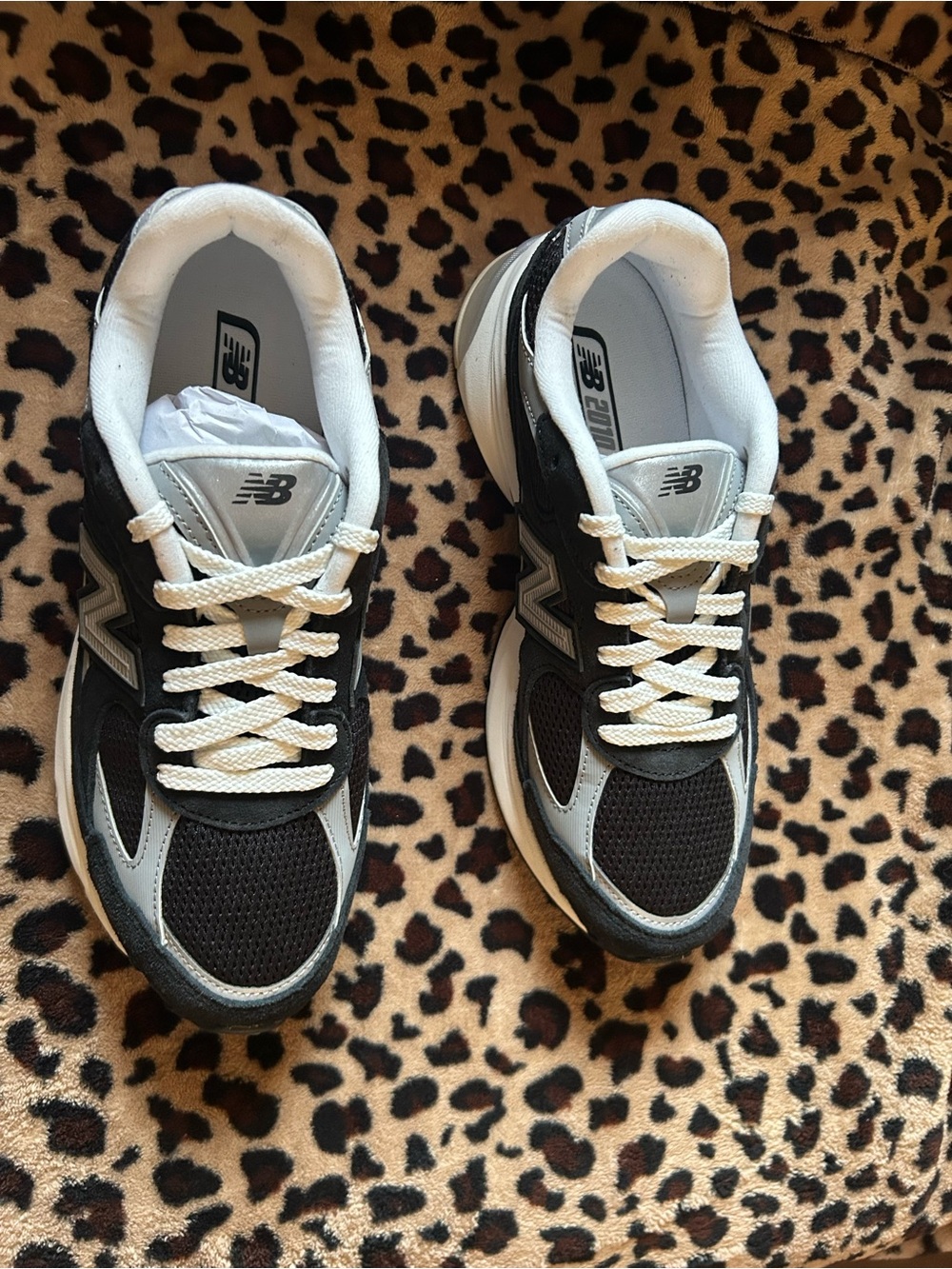 New Balance Black and White Casual Sneakers